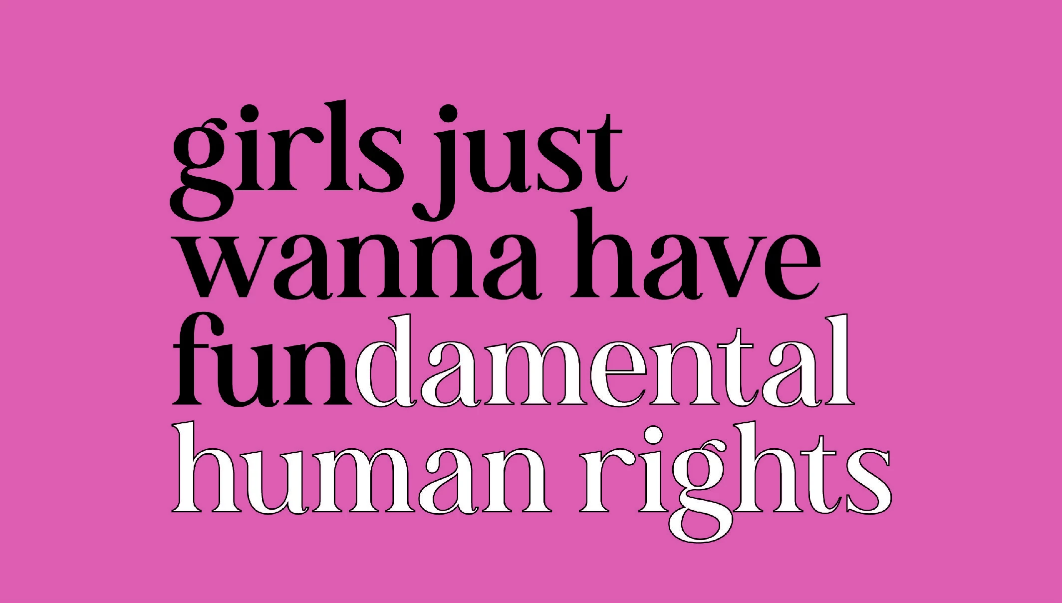 Womens' Right are Human Rights